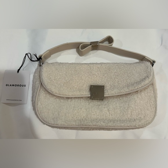 Glamorous cream Sherpa Purae NWT - Picture 2 of 3